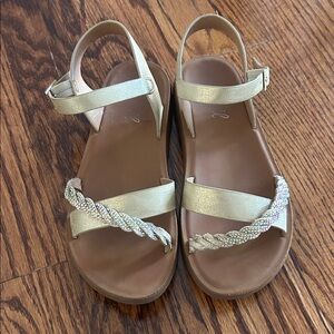 Gold Girls Sandals